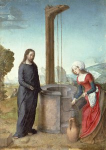 Cristo e a mulher de Samaria, c.1500